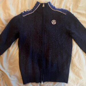 North Sails Women's Navy and Blue Jumper